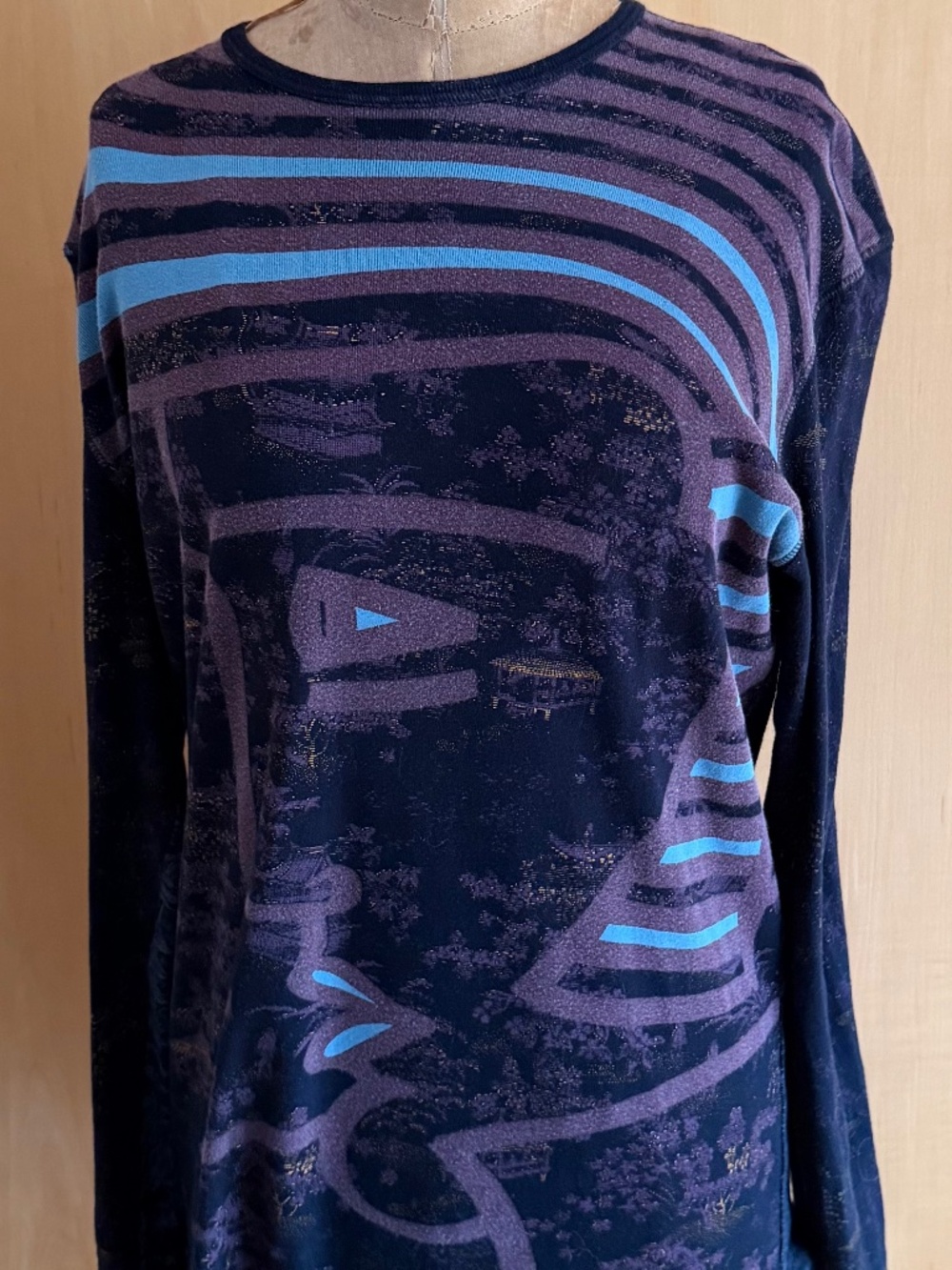 Vintage Custo Barcelona Long Sleeve Top
